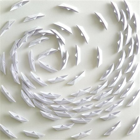 Riccardo Gusmaroli 1963, Verona (Vr) - [Italia] Vortice tecnica mista su tela...