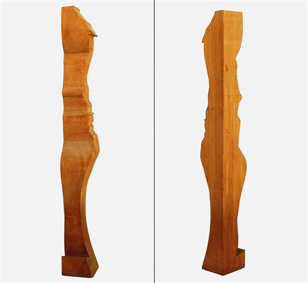 Marco Bagnoli 1949, Empoli (Fi) - [Italia] Conversazione scultura in legno...