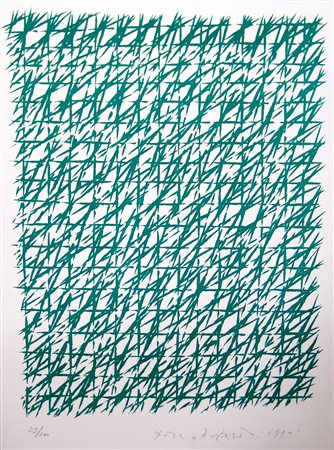 Piero Dorazio 1927, Roma (Rm) - 2005, Perugia (Pg) - [Italia] senza titolo...