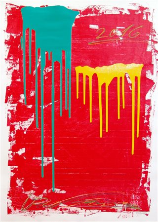 Giuseppe Fortunato 1956, Notaresco (Te) - [Italia] Colate tecnica mista su...