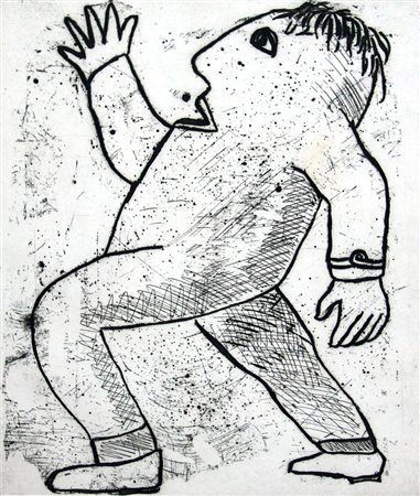 Enrico Baj 1924, Milano (Mi) - 2003, Vergiate (Va) - [Italia] senza titolo...