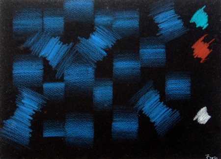 Ennio Finzi 1931, Venezia (Ve) - [Italia] senza titolo pastello su cartoncino...