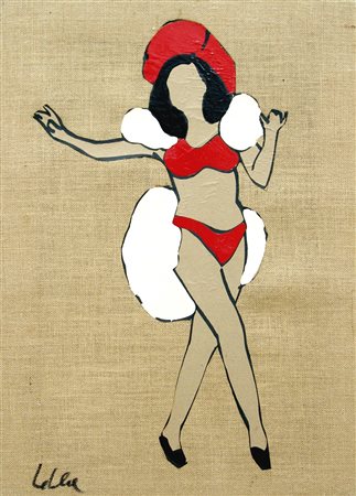 Marco Lodola 1955, Dorno (Pv) - [Italia] senza titolo tecnica mista su juta...