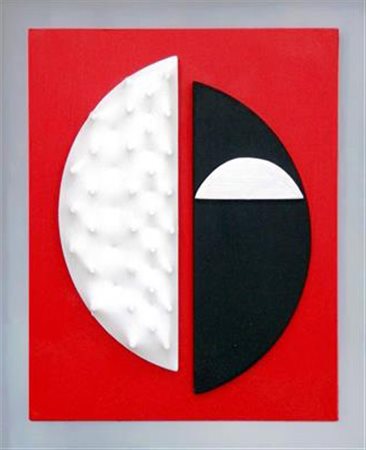 Micla 1961, Rovereto (Tn) - [Italia] Dedicato a te, opera portatile acrilico...