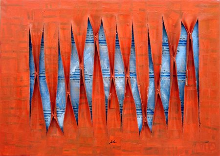 Calogero Salemi 1966, Racalmuto (Ag) - [Italia] Squarci di cielo tecnica...