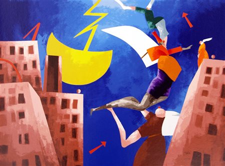 Emilio Tadini 1927, Milano (Mi) - 2002, Milano (Mi) - [Italia] senza titolo...