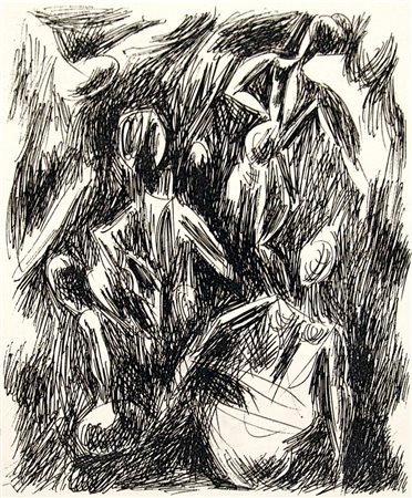 Pericle Fazzini 1913, Grottammare (Ap) - 1987, Roma (Rm) - [Italia] senza...