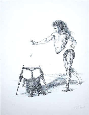 Fabrizio Clerici 1913, Milano (Mi) - 1993, Roma (Rm) - [Italia] senza titolo...