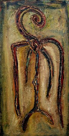 Luigi Bonifacio 1934, San Sebastian - [Spagna] senza titolo olio su tela...