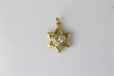 Brillante a forma di cuore per carati 1.20 circa. gr 4,5. -. . [Nessun...