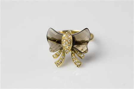 Anello firmato Rosato . . . Anello in oro giallo firmato Rosato di grammi...