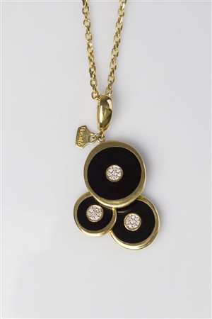 Collana firmata Rosato . . . Collana a tre cerchi in oro. Firmata Rosato....