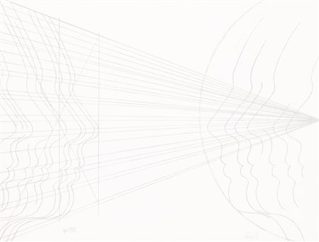 MARIO CEROLI (1938)Senza TitoloLitografiacm 24,6x34,6Firma e numerazione...