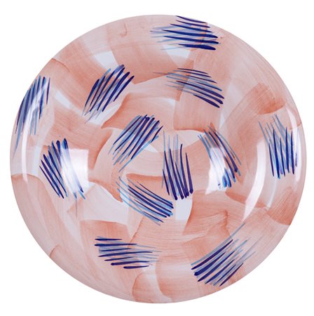 PIERO DORAZIO (1927-2005)Senza Titolo, 1989Piatto in ceramica...