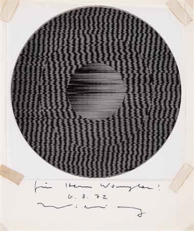 LUDWIG WILDING (1927-2010)Senza Titolo, 1972Zincografia e pellicola...