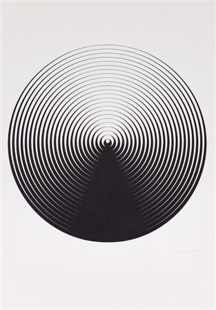 GETULIO ALVIANI (1939-2018)Senza Titolo, '60Serigrafiacm 70x50Firma e...