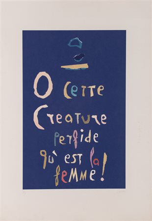 ANDRÉ LANSKOY (1902-1976)Senza TitoloLitografiacm 95x65Firma e numerazione...