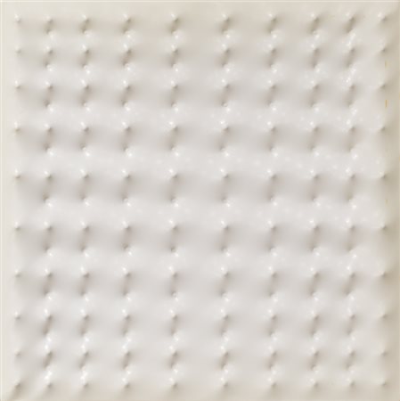 ENRICO CASTELLANI (1930-2017)Multiplo, 1968Multiplo in PVC biancocm...