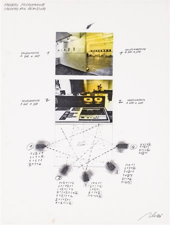 FABRIZIO PLESSI (1940)Progetto performance - Progetto non realizzatoTecnica...