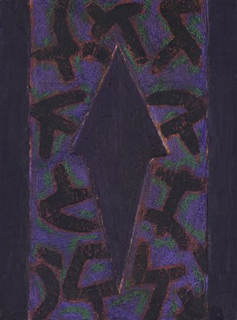 ANTONIO MARCHETTI LAMERA (1964)Cosmogonia n.12, 1990Tecnica mista su telacm...