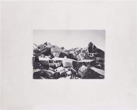 FRANCO GUERZONI (1948)Archeologia, 1973Gessi e pigmenti su tela emulsionatacm...