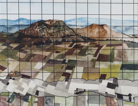 GUIDO BIASI (1933-1983)S.G.V., 1973Tecnica mista su carta intelatacm...