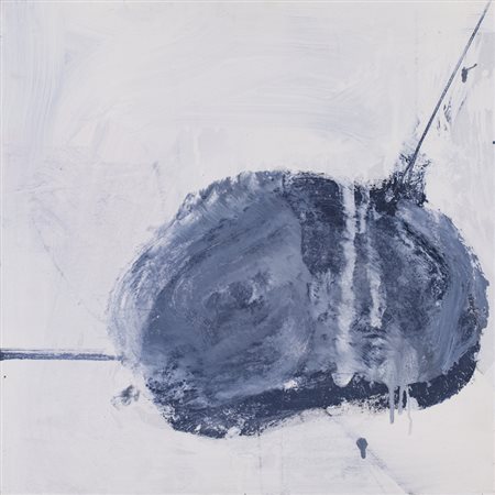 RODOLFO ARICÒ (1930-2002)Grumo, 1962Olio su telacm 50x50Firma, titolo e...