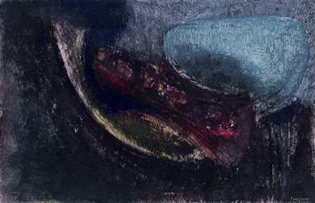 PLINIO MESCIULAM (1926)Moby dickTecnica mista su cartoncinocm 37x57Firma al...