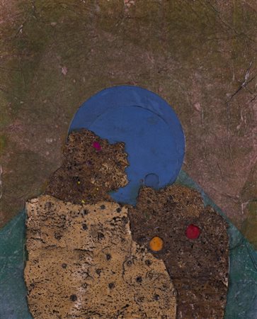 ROBERTO GAETANO CRIPPA (1921-1972)Senza Titolo, 1965Collage, sughero,...