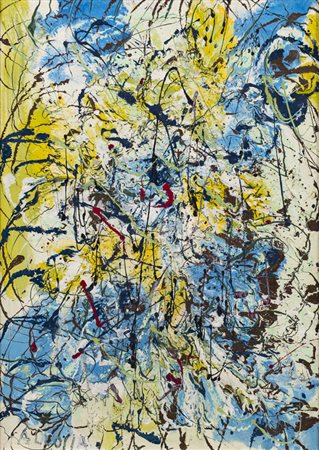 GIUSEPPE ALLOSIA (1910-1983)Fondo marinoOlio su telacm 65x45Firma al...