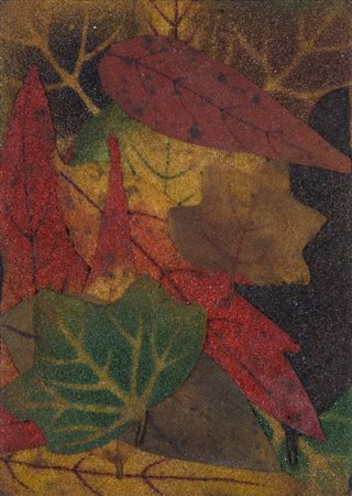 PIERO GILARDI (1942)Foglie - prototipo, anni '70Gommapiuma colorata su...