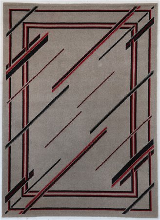 MANIFATTURA ITALIANA Tappeto in lana, anni 60/70 . -. Cm 162,00 x 222,00....