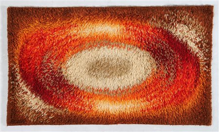 MANIFATTURA ITALIANA Tappeto anni 60/70. -. Cm 117,00 x 68,00. MANIFATTURA...