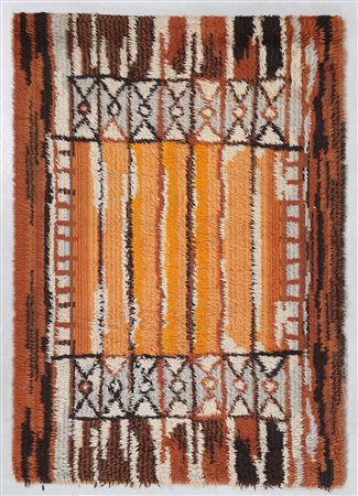 MANIFATTURA ITALIANA Tappeto anni 60/70 . -. Cm 137,00 x 196,00. MANIFATTURA...