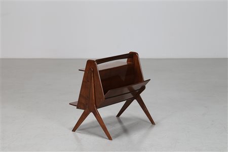 PARISI ICO (1916 - 1996) Attrib. Portariviste in legno anni 50 . -. Cm 56,00...