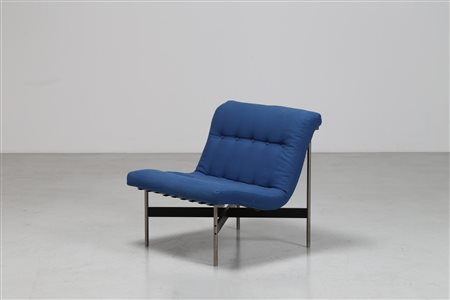 WILLIAM KATAVOLOS, ROSS LITTELL, DOUGLAS KELLEY Poltrona in metallo cromato,...