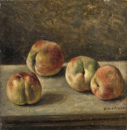 GIORGIO DE CHIRICO (1888 - 1978) Vita silente 1930 / 1932 Olio ed encausto su...