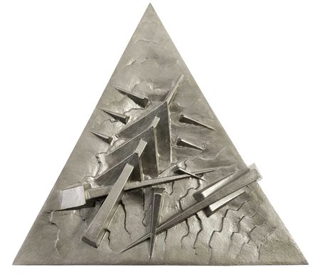 ARNALDO POMODORO (1926) Senza titolo 2006 Scultura in ceramica, es. pda 56 x...