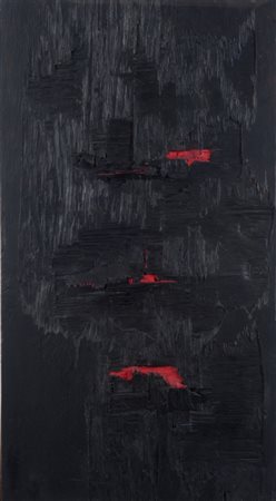 AGENORE FABBRI (1911-1998) Rotture IX 1960legno policromo cm...