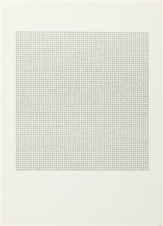 NANNUCCI MAURIZIO (1939-) Dattilogramma 1964dattilografia su carta cm...