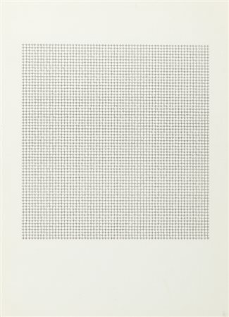 NANNUCCI MAURIZIO (1939-) Dattilogramma 1964dattilografia su carta cm...