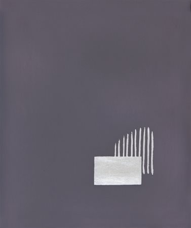 ARTURO VERMI (1928-1988) Paesaggio ed è subito sera 1973olio su tela cm...