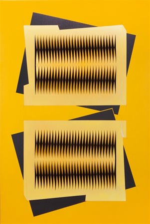 ALBERTO BIASI (1937-) Senza titolo 1978acrilico e pvc su tela cm...