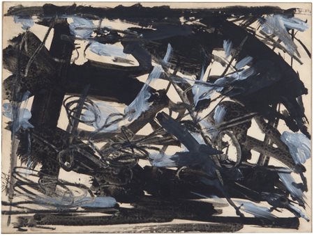 EMILIO VEDOVA (1919-2006) Immagine del tempo (S.6) 1950pittura e tecnica...