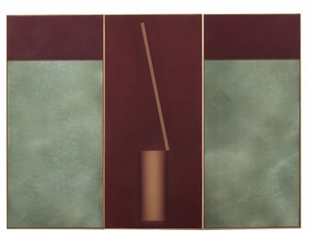 MARCO TIRELLI (1956-) Senza titolo 2000tempera su tavola cm...