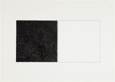 MORALES (1942-) 7427 1974matita su carta cm 50x70firmato e datato in basso a...