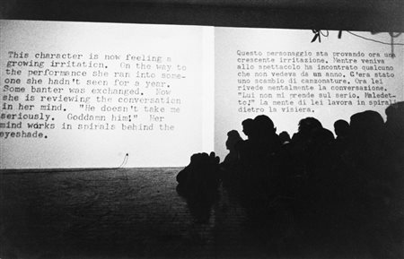 ABATE CLAUDIO (1943-) Galleria L'Attico, Romaanni '70stampa vintage ai sali...