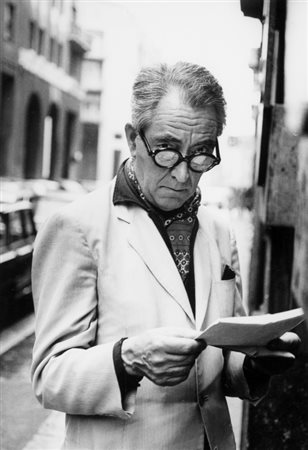 UGO MULAS (1928-1973) Ritratto di Niccolò Tuccifine anni '60stampa vintage ai...