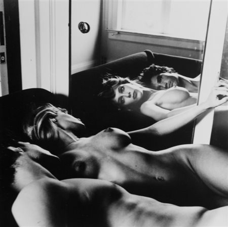HELMUT NEWTON (1920-2004) Voyeurism in the Dressing Room, Los...