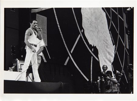 GRIFFIN FRANK (-) Freddie Mercury al concerto "LIVE AID", Londra1985 lotto di...